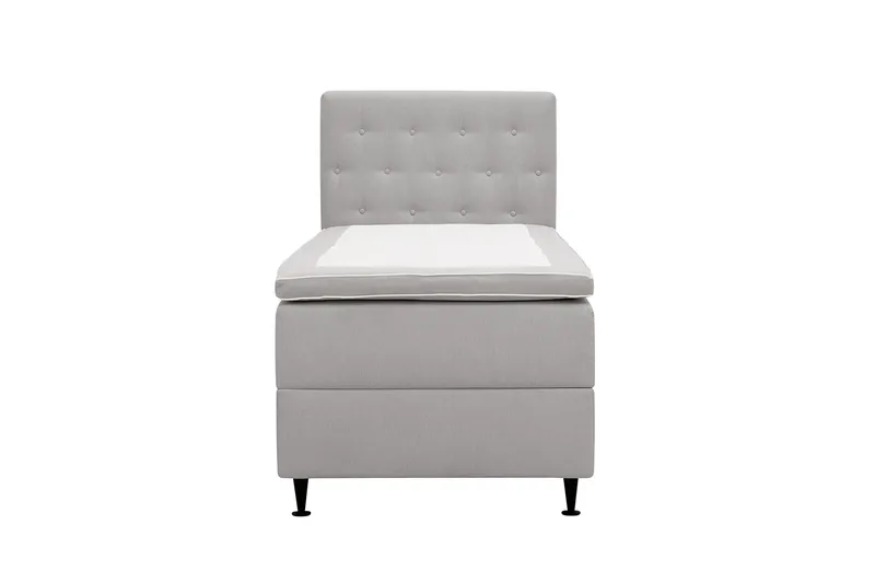 HVILA Plus komplet sengesæt med opbevaring 90x200 cm, Grå