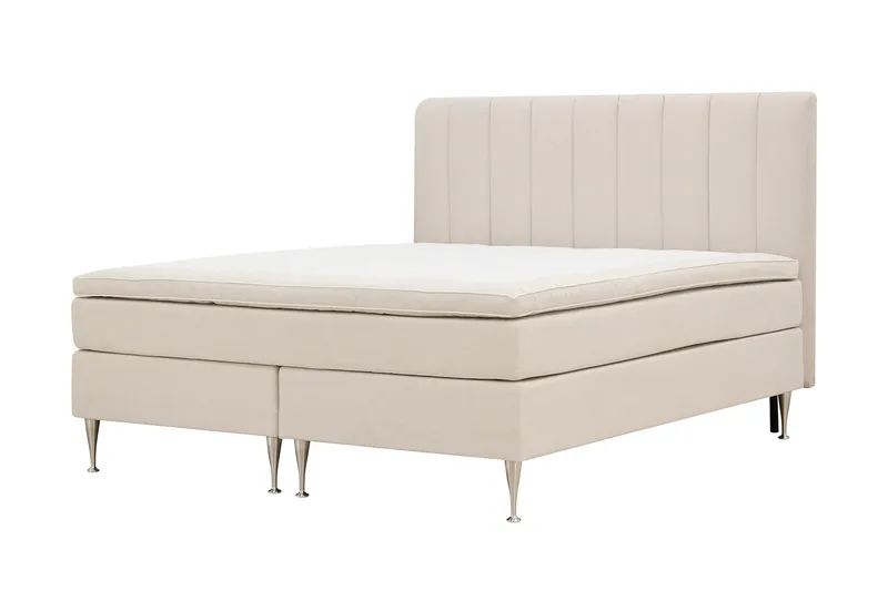 HVILA Plus komplet sengesæt 180x200 cm - Lys beige - Møbler - Senge - Kontinentalsenge