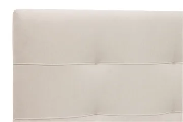 HVILA Premium Kontinentalseng 180x200 cm - Lysebeige stof - Møbler - Senge - Kontinentalsenge