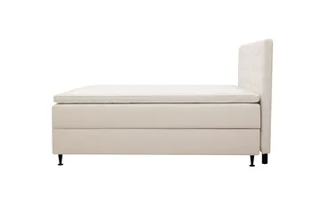 HVILA Plus komplet sengesæt med opbevaring 180x200 cm - Lys beige - Møbler - Senge - Komplet sengepakke