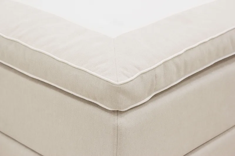 HVILA Plus komplet sengesæt 160x200 cm - Lys beige - Møbler - Senge - Komplet sengepakke