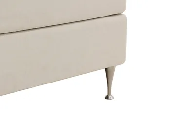 HVILA Plus kontinentalseng 160x200 cm - Lys beige - Møbler - Senge - Kontinentalsenge