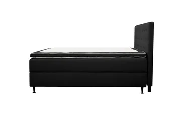 HVILA Plus komplet sengesæt med opbevaring 160x200 cm - Antracit - Møbler - Senge - Komplet sengepakke