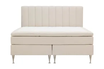 HVILA Plus Komplet sengepakke 180x200 cm - Lys beige - Møbler - Senge - Komplet sengepakke