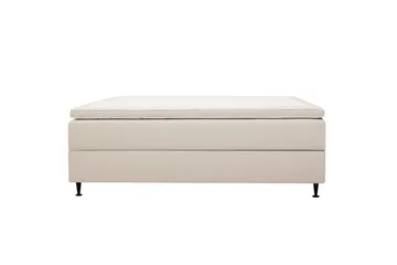 HVILA Plus kontinentalseng med opbevaring 160x200 cm - Lys beige - Møbler - Senge - Komplet sengepakke