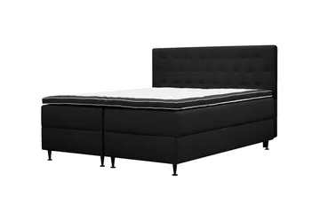 HVILA Plus komplet sengesæt med opbevaring 160x200 cm - Antracit - Møbler - Senge - Komplet sengepakke