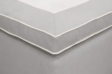 HVILA Plus kontinentalseng med opbevaring 140x200 cm - Grå - Møbler - Senge - Komplet sengepakke