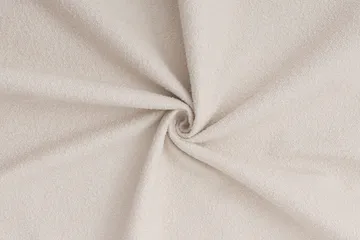 HVILA Premium kontinentalseng 160x200 cm - Lysebeige bouclé - Møbler - Senge - Kontinentalsenge
