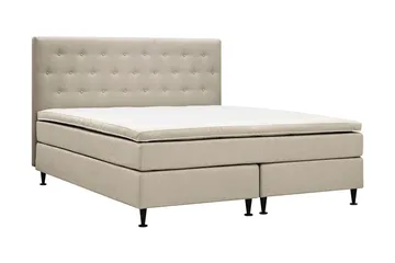 HVILA Plus komplet sengesæt 180x200 cm - Beige - Møbler - Senge - Komplet sengepakke