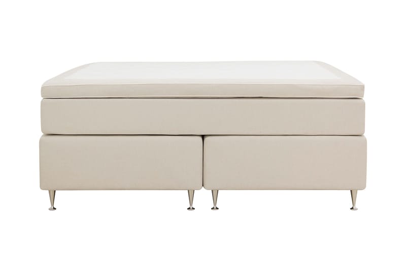 HVILA Plus kontinentalseng 180x200 cm, Lys beige