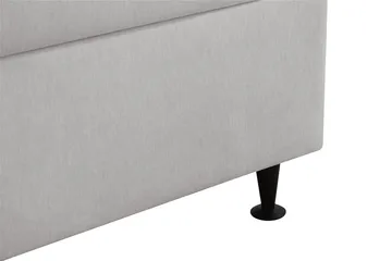 HVILA Plus kontinentalseng med opbevaring 140x200 cm - Grå - Møbler - Senge - Komplet sengepakke