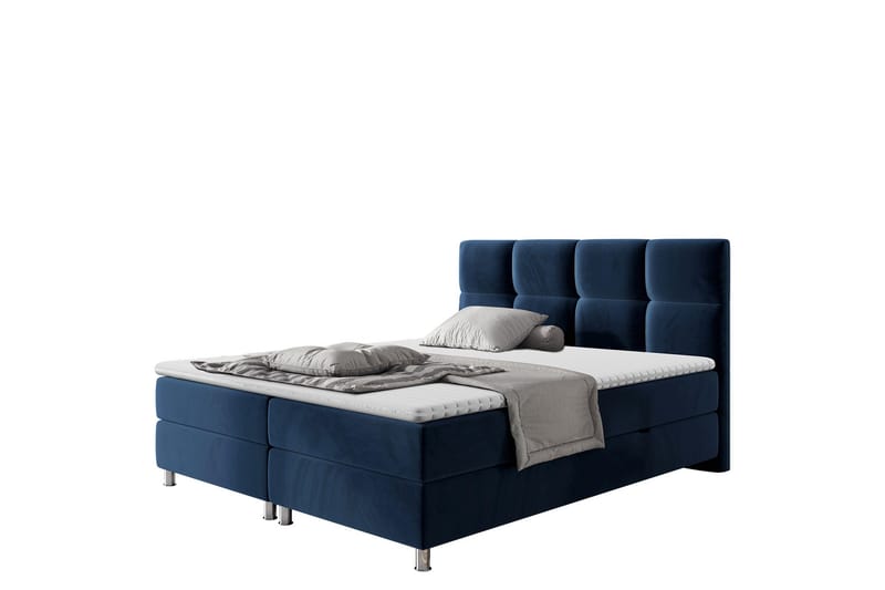 Isoba Sengepakke Kontinentalseng 160x200 cm, Blå