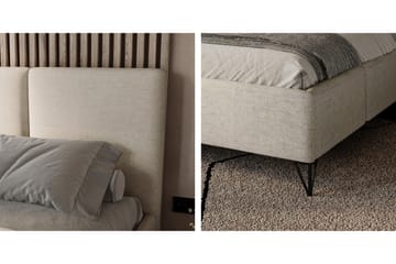 Itaca Opbevaringsseng - Beige - Møbler - Senge - Sengeramme & sengestel