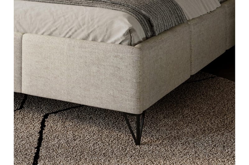 Itaca Opbevaringsseng - Beige - Møbler - Senge - Sengeramme & sengestel