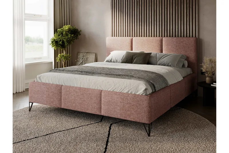 Itaca Opbevaringsseng - Beige - Møbler - Senge - Sengeramme & sengestel