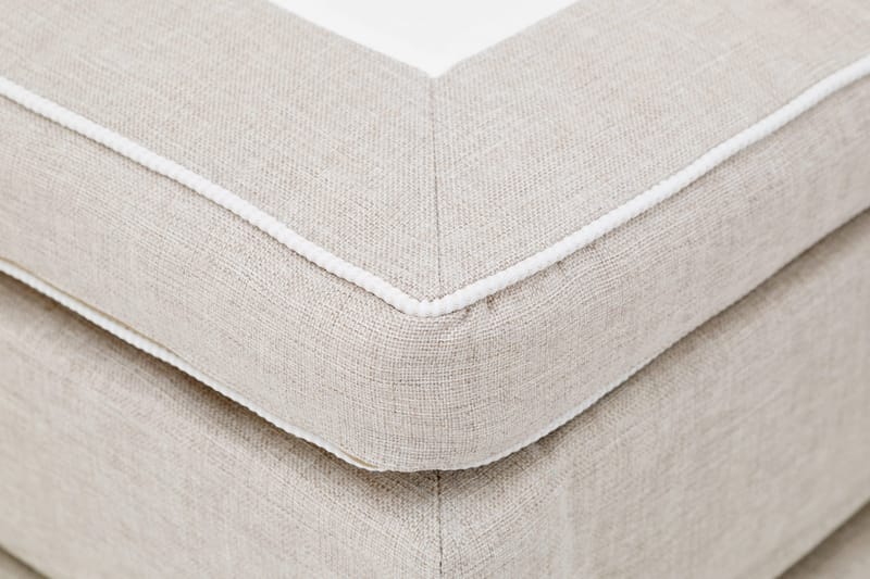 Jolie Kontinentalseng 140 - Beige - Møbler - Senge - Kontinentalsenge