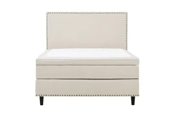 Jolie Kontinentalseng 140 - Beige - Møbler - Senge - Kontinentalsenge