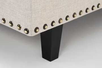 Jolie Kontinentalseng 140 - Beige - Møbler - Senge - Kontinentalsenge