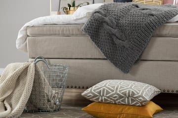 Jolie Kontinentalseng 140x200 Gavl - Beige - Møbler - Senge - Kontinentalsenge
