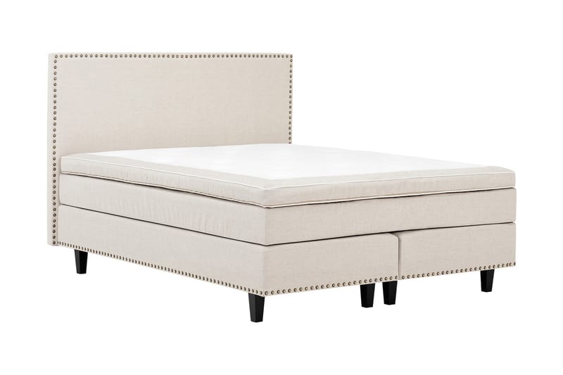 Jolie Kontinentalseng 160x200 Gavl - Beige - Møbler - Senge - Kontinentalsenge