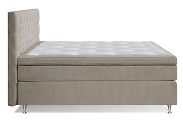 Joluma Kontinentalseng Fast - (+Flere valg) 180x200 cm Beige - Møbler - Senge - Komplet sengepakke