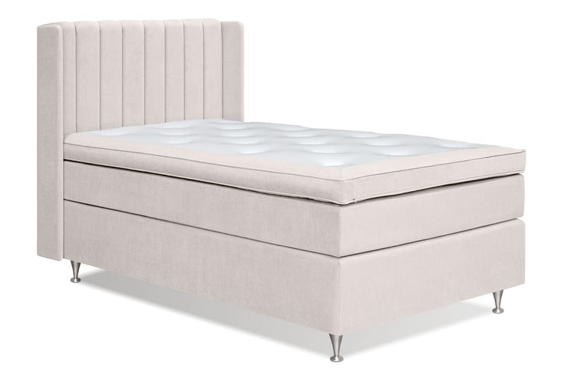 Joluma Sengepakke Fast 140x200 cm - (+Flere valg) 140x200 cm Lys beige - Møbler - Senge - Komplet sengepakke