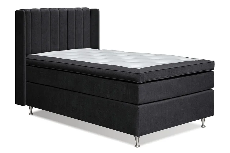 Joluma Sengepakke Fast - (+Flere valg) 105x200 cm Sort - Møbler - Senge - Komplet sengepakke