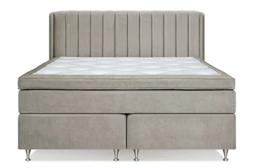 Sengegavl Linjer - Beige