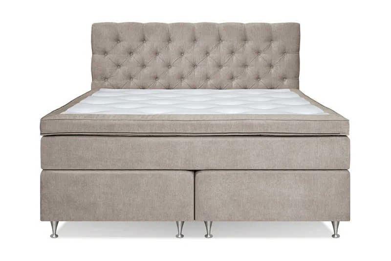 Joluma Sengepakke Medium - (+Flere valg) 180x200 cm Beige - Møbler - Senge - Komplet sengepakke