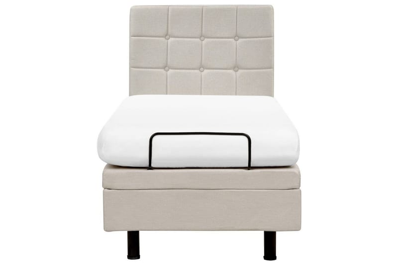 Justerbar seng Duke - Beige, 80x200 cm - Møbler - Senge - Sengeramme & sengestel