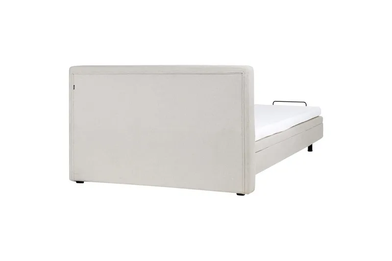 Justerbar seng Duke - Beige, sort, 160x200 cm - Møbler - Senge - Sengeramme & sengestel