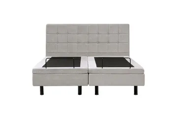 Justerbar seng Duke - Grå, sort, 160x200 cm - Møbler - Senge - Enkeltsenge