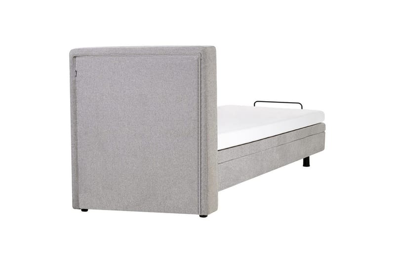 Justerbar seng Duke - Grå, sort, 90x200 cm - Møbler - Senge - Komplet sengepakke