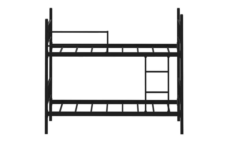 Køjeseng Defneia Sort - Sort - Møbler - Senge - Sengeramme & sengestel