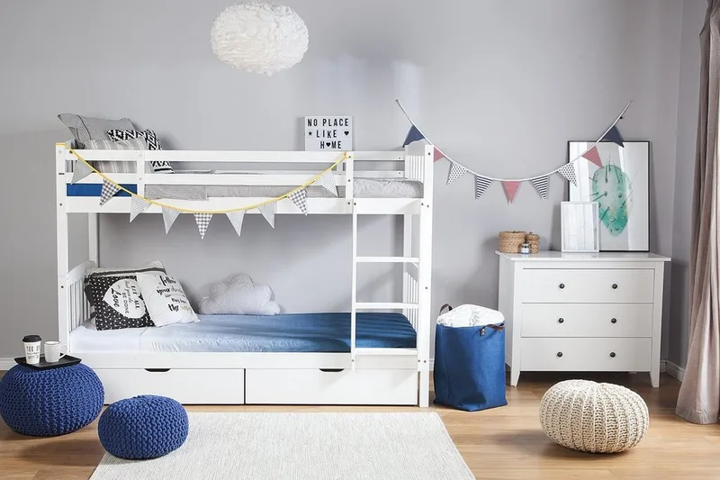 Revin køjeseng 90 | 200 cm - Hvid - Møbler - Senge - Køjeseng