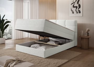 Kasped sengepakke kontinentalseng med opbevaring 120x200 cm - Royal 01 - Møbler - Senge - Enkeltsenge
