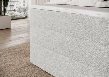Kasped sengepakke kontinentalseng med opbevaring 120x200 cm - Royal 01 - Møbler - Senge - Enkeltsenge