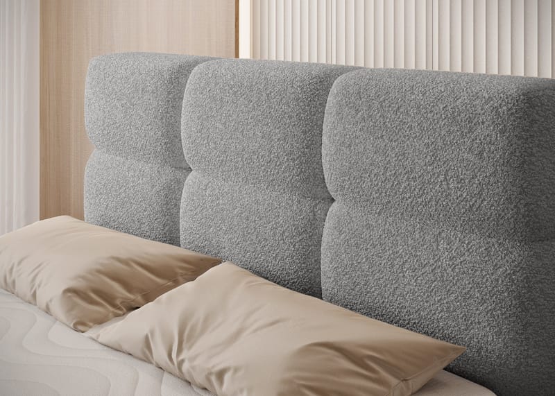 Kasped sengepakke kontinentalseng med opbevaring 120x200 cm - Royal 04 - Møbler - Senge - Enkeltsenge