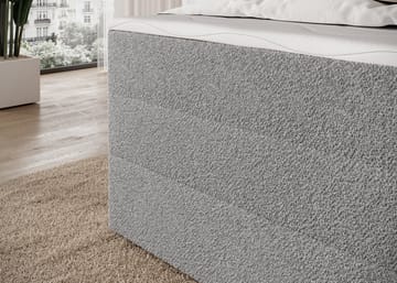 Kasped sengepakke kontinentalseng med opbevaring 120x200 cm - Royal 04 - Møbler - Senge - Enkeltsenge