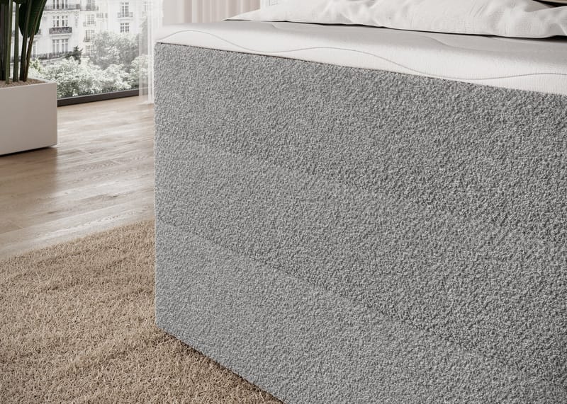Kasped sengepakke kontinentalseng med opbevaring 120x200 cm - Royal 04 - Møbler - Senge - Enkeltsenge