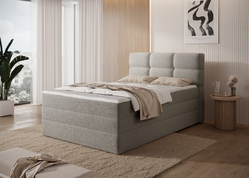 Kasped sengepakke kontinentalseng med opbevaring 120x200 cm - Royal 20 - Møbler - Senge - Kontinentalsenge