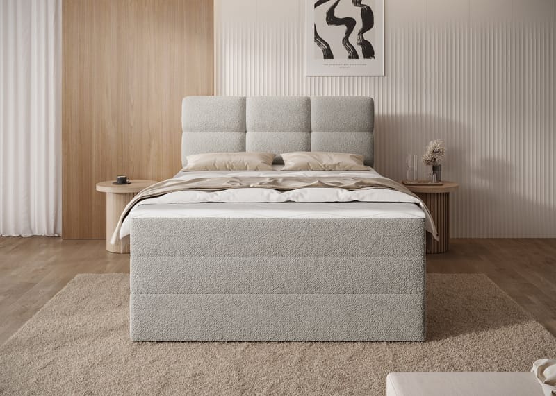 Kasped sengepakke kontinentalseng med opbevaring 120x200 cm - Royal 20 - Møbler - Senge - Kontinentalsenge