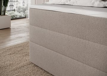 Kasped sengepakke kontinentalseng med opbevaring 120x200 cm - Paolli 18 - Møbler - Senge - Enkeltsenge