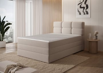 Kasped sengepakke kontinentalseng med opbevaring 120x200 cm - Paolli 18 - Møbler - Senge - Enkeltsenge