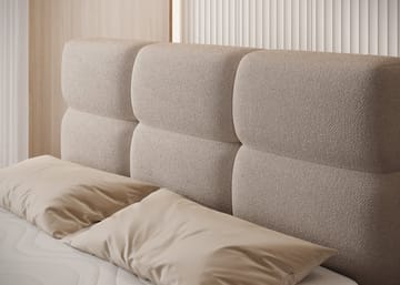 Kasped sengepakke kontinentalseng med opbevaring 120x200 cm - Paolli 18 - Møbler - Senge - Enkeltsenge