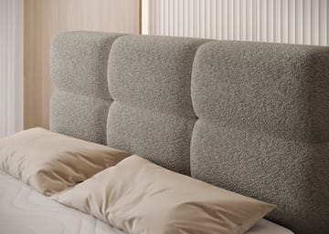 Kasped sengepakke kontinentalseng med opbevaring 140x200 cm - Royal 20 - Møbler - Senge - Enkeltsenge