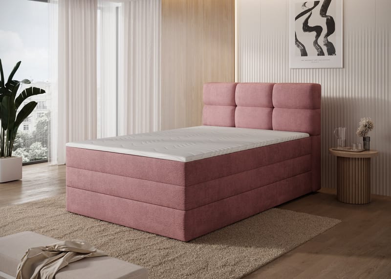 Kasped sengepakke kontinentalseng med opbevaring 140x200 cm - Touch 24 - Møbler - Senge - Enkeltsenge
