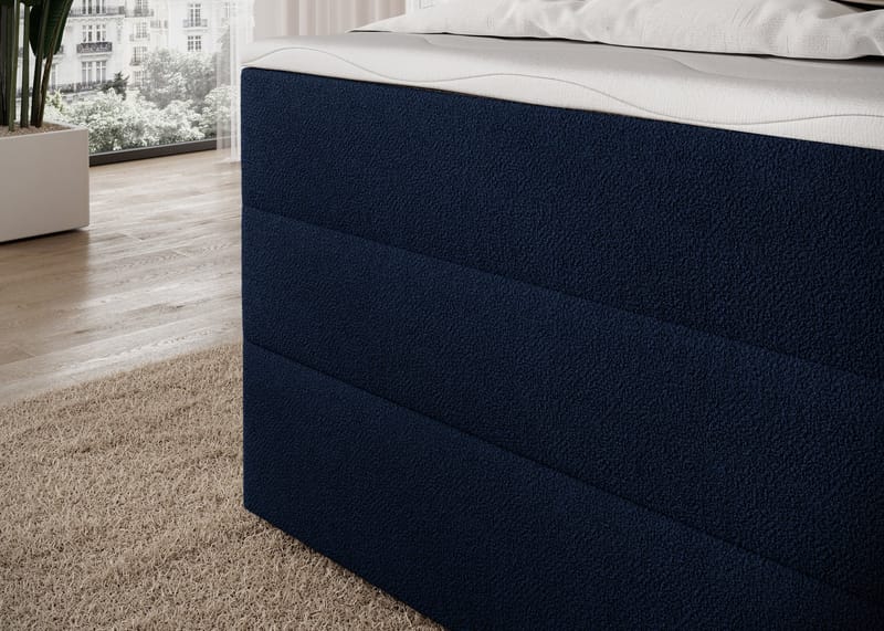 Kasped sengepakke kontinentalseng med opbevaring 140x200 cm - Paolli 40 - Møbler - Senge - Enkeltsenge