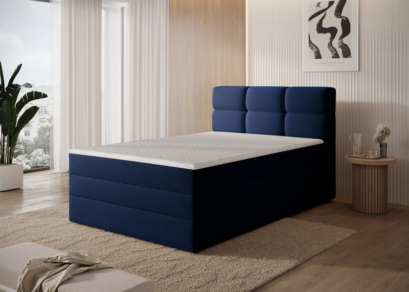 Kasped sengepakke kontinentalseng med opbevaring 140x200 cm - Paolli 40 - Møbler - Senge - Enkeltsenge