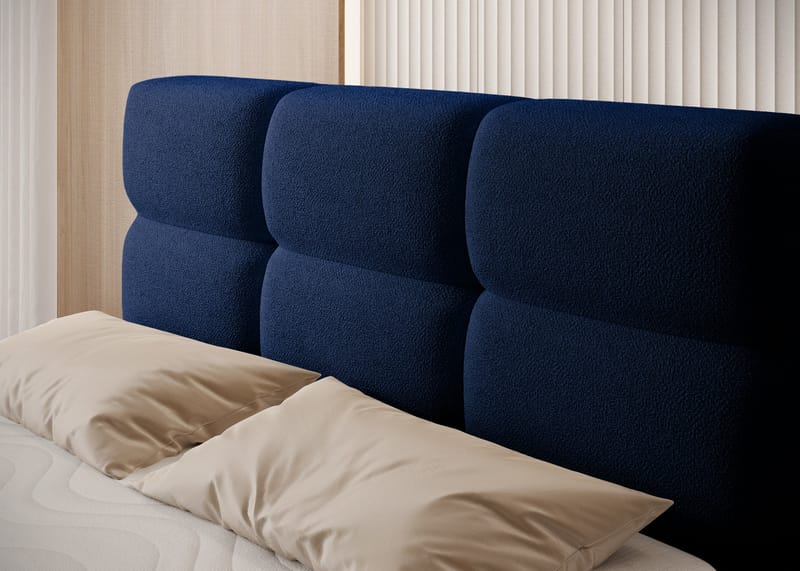 Kasped sengepakke kontinentalseng med opbevaring 140x200 cm - Paolli 40 - Møbler - Senge - Enkeltsenge